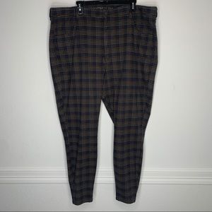 American Eagle Hi Rise Plaid Gray Jegging NWOT